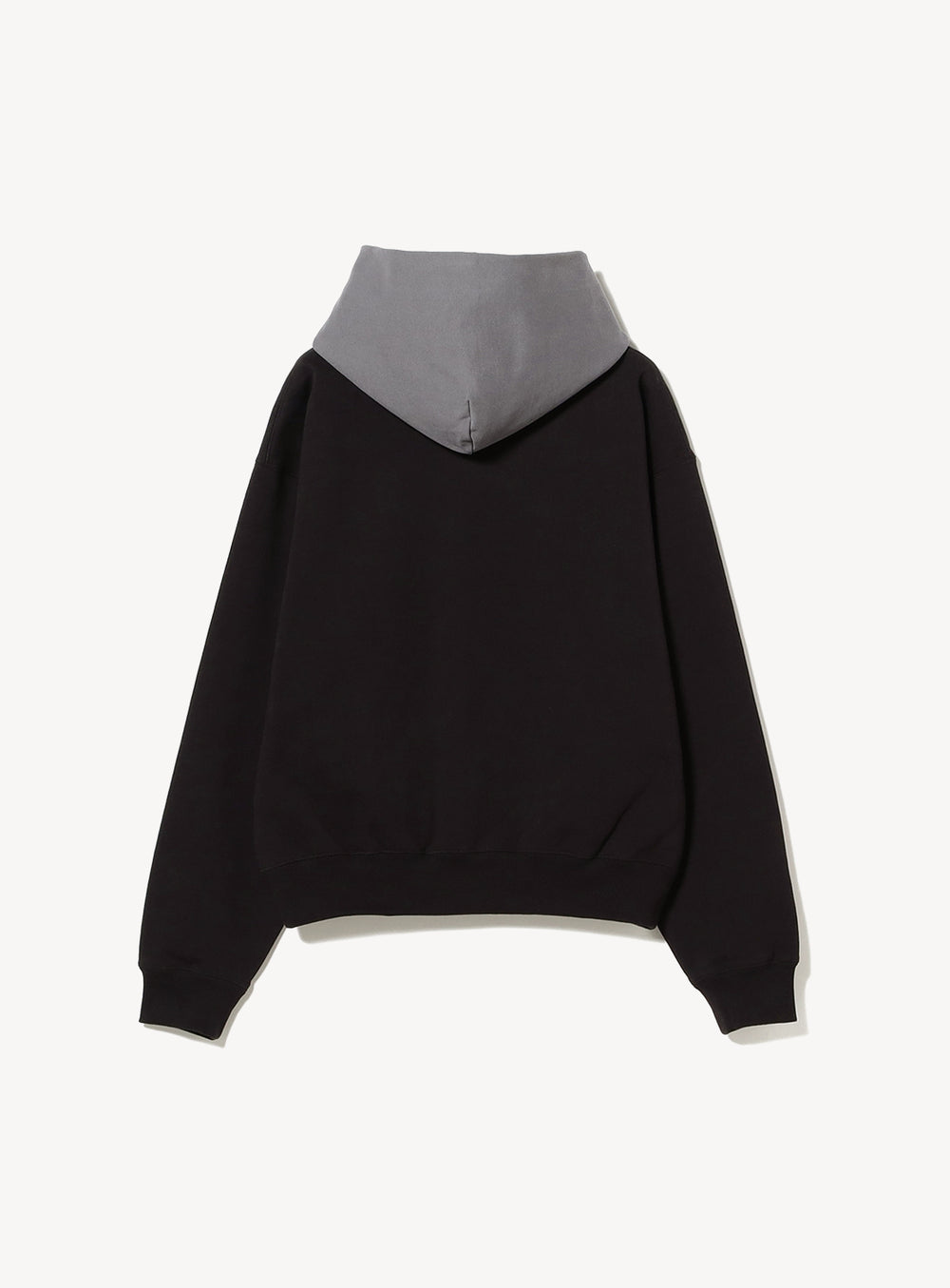 Short Color-Block Hoodie