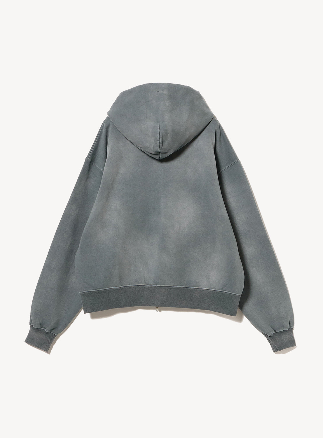 Fade Rivet Zip Hoodie