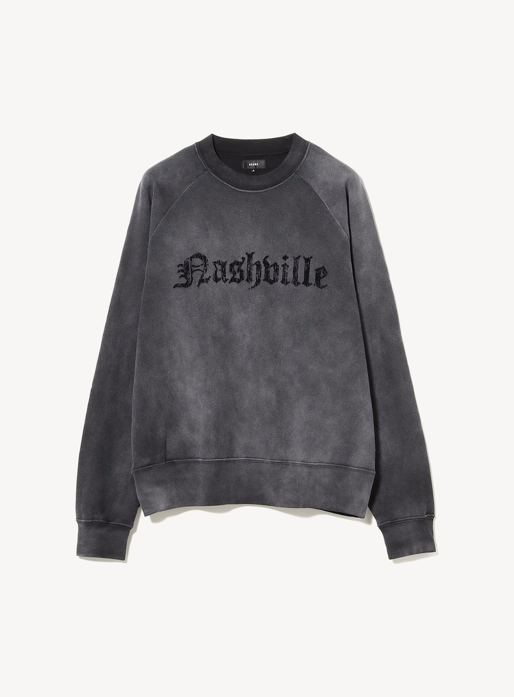 Fade Print Raglan Crew Neck