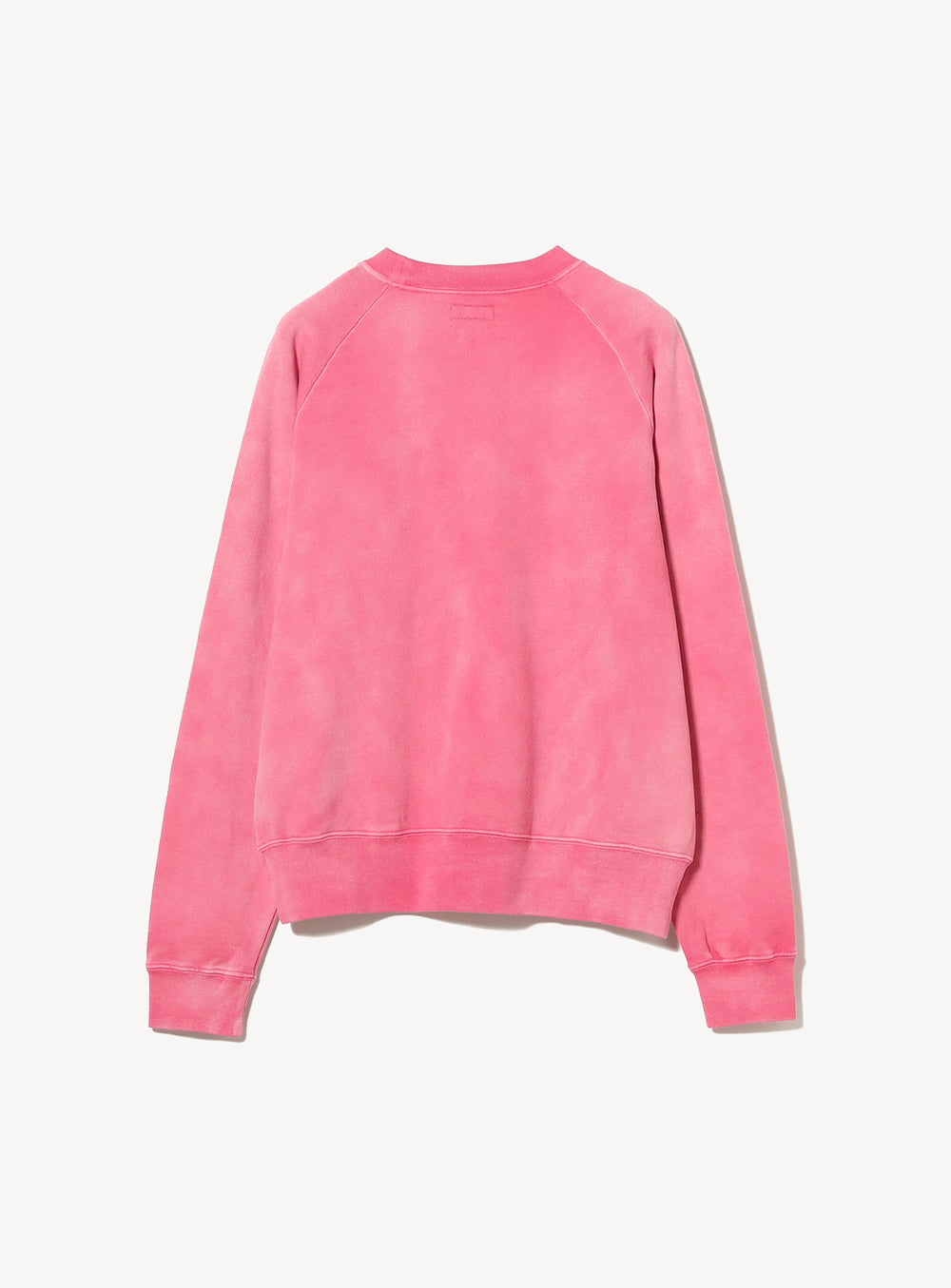Fade Print Raglan Crew Neck