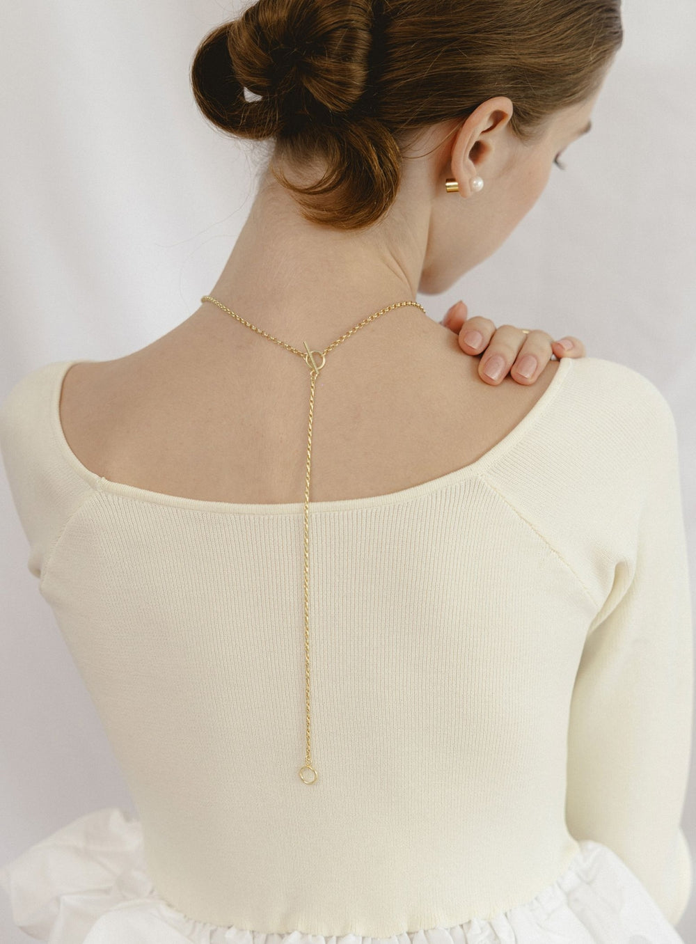 BEAMS SALON / เสื้อถักพัฟฟี่ 2WAY