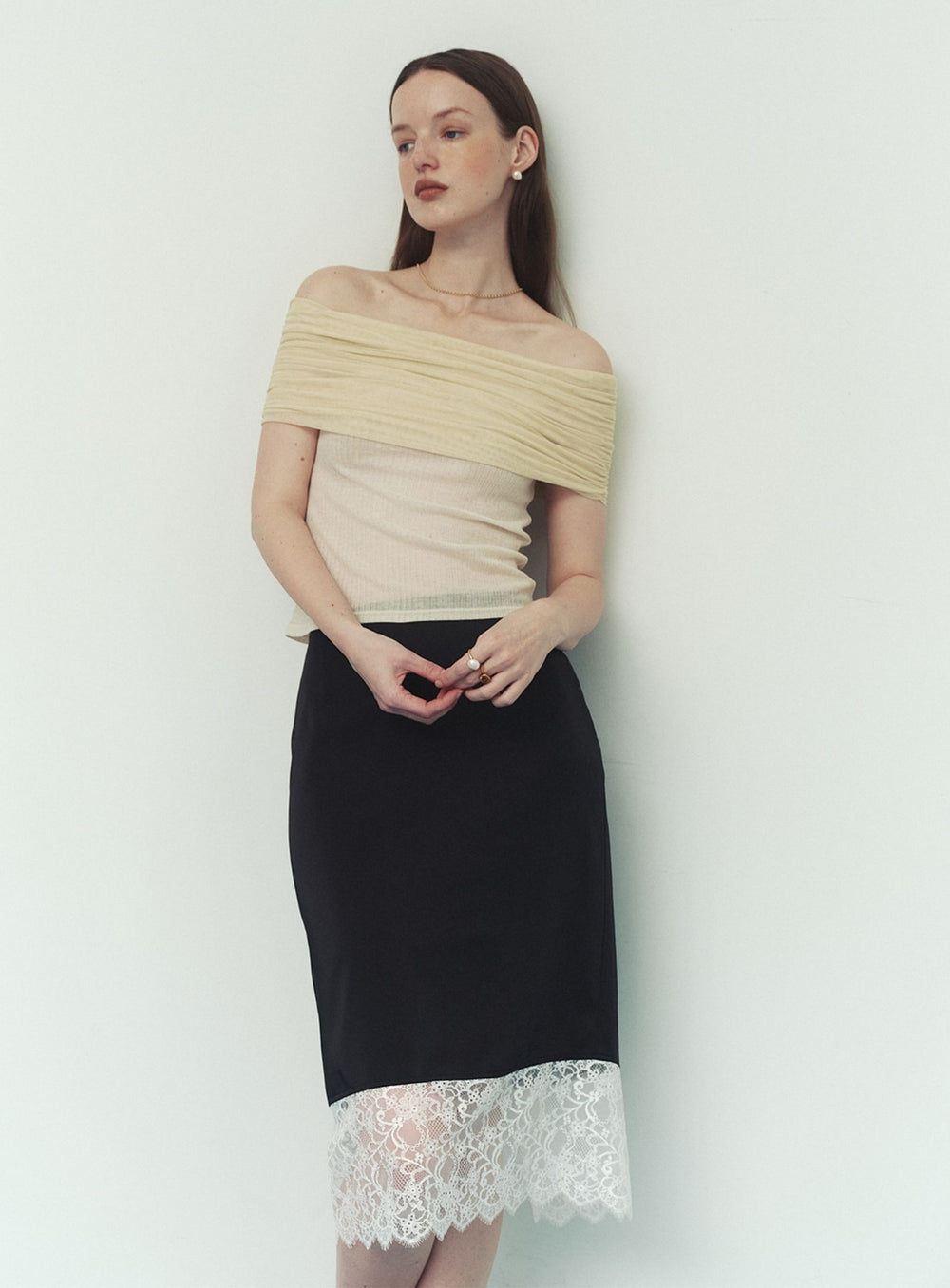 BEAMS SALON / Daydream Lace Skirt