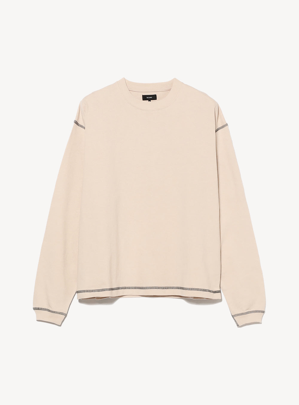 Exposed Stitching Wide Fit T-Shirt