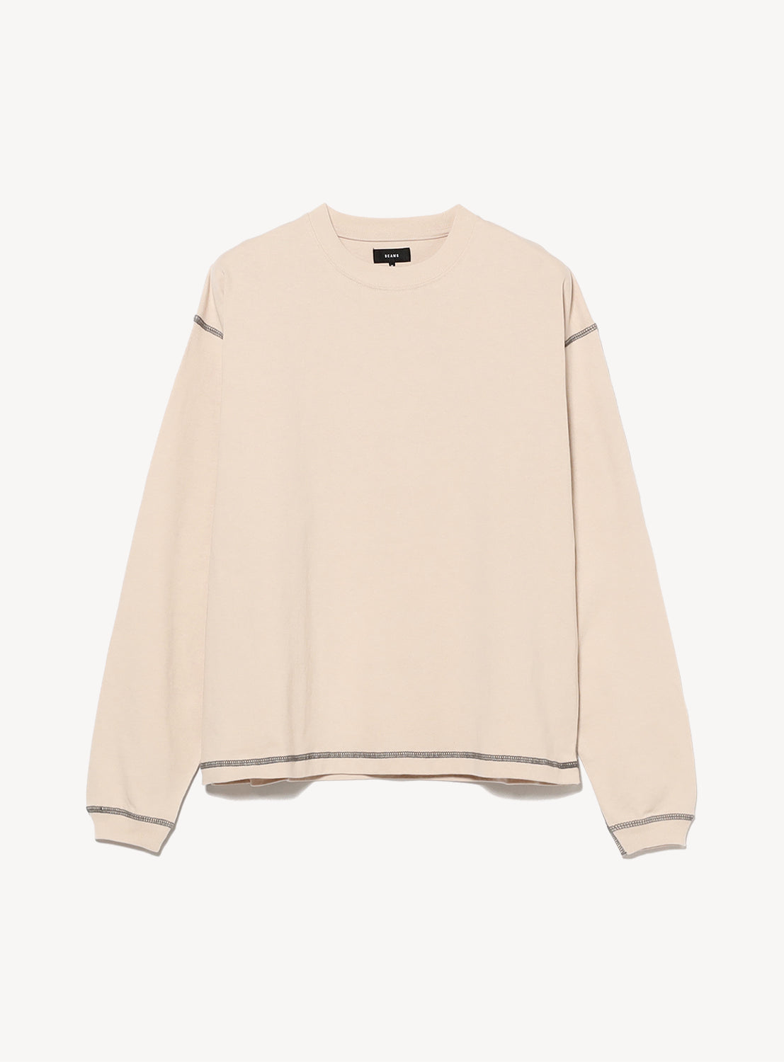 Exposed Stitching Wide Fit T-Shirt