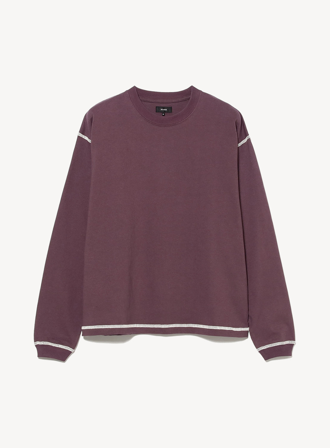 Exposed Stitching Wide Fit T-Shirt