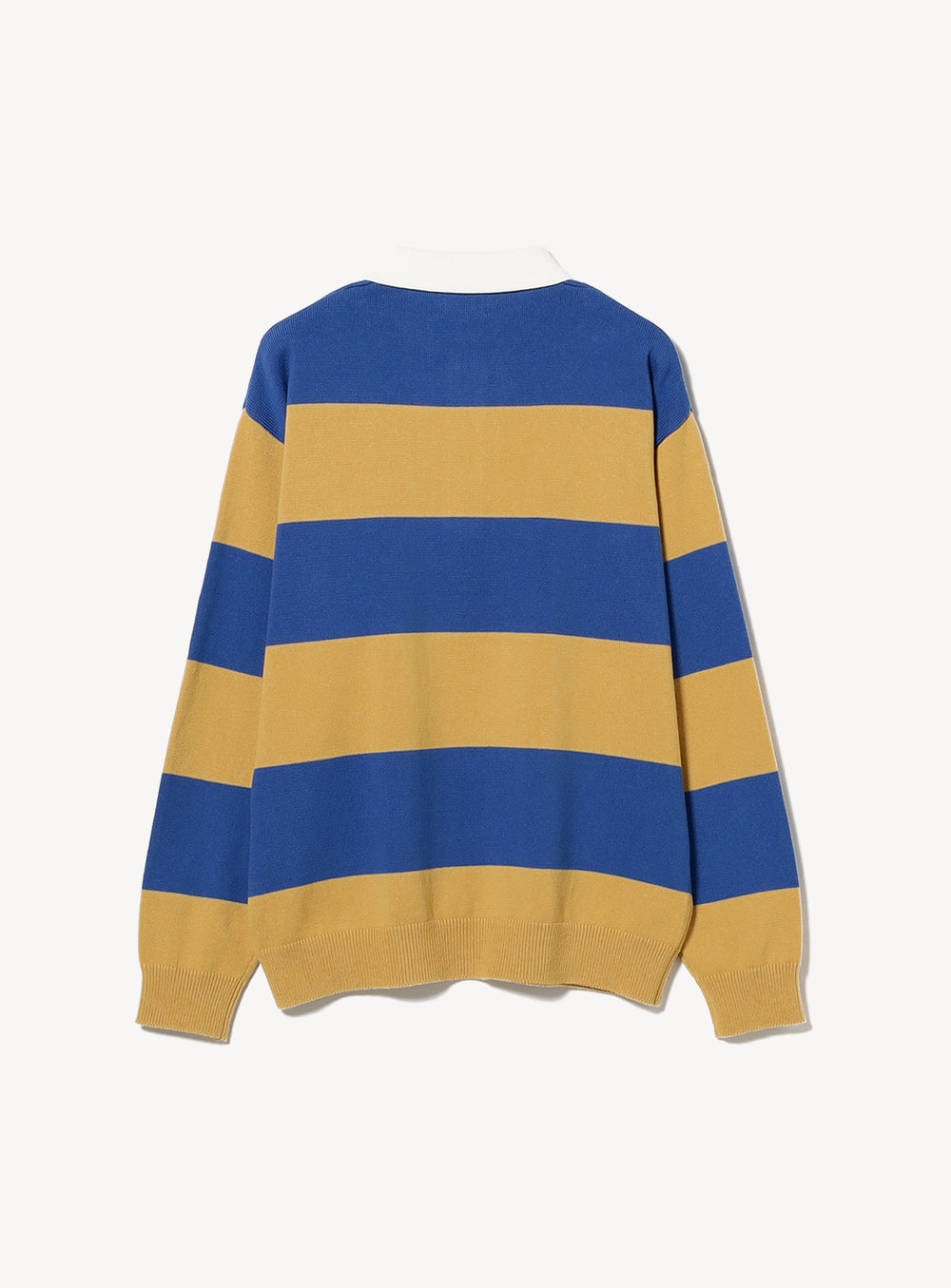 7 Gauge Border Knit Rugby Shirt