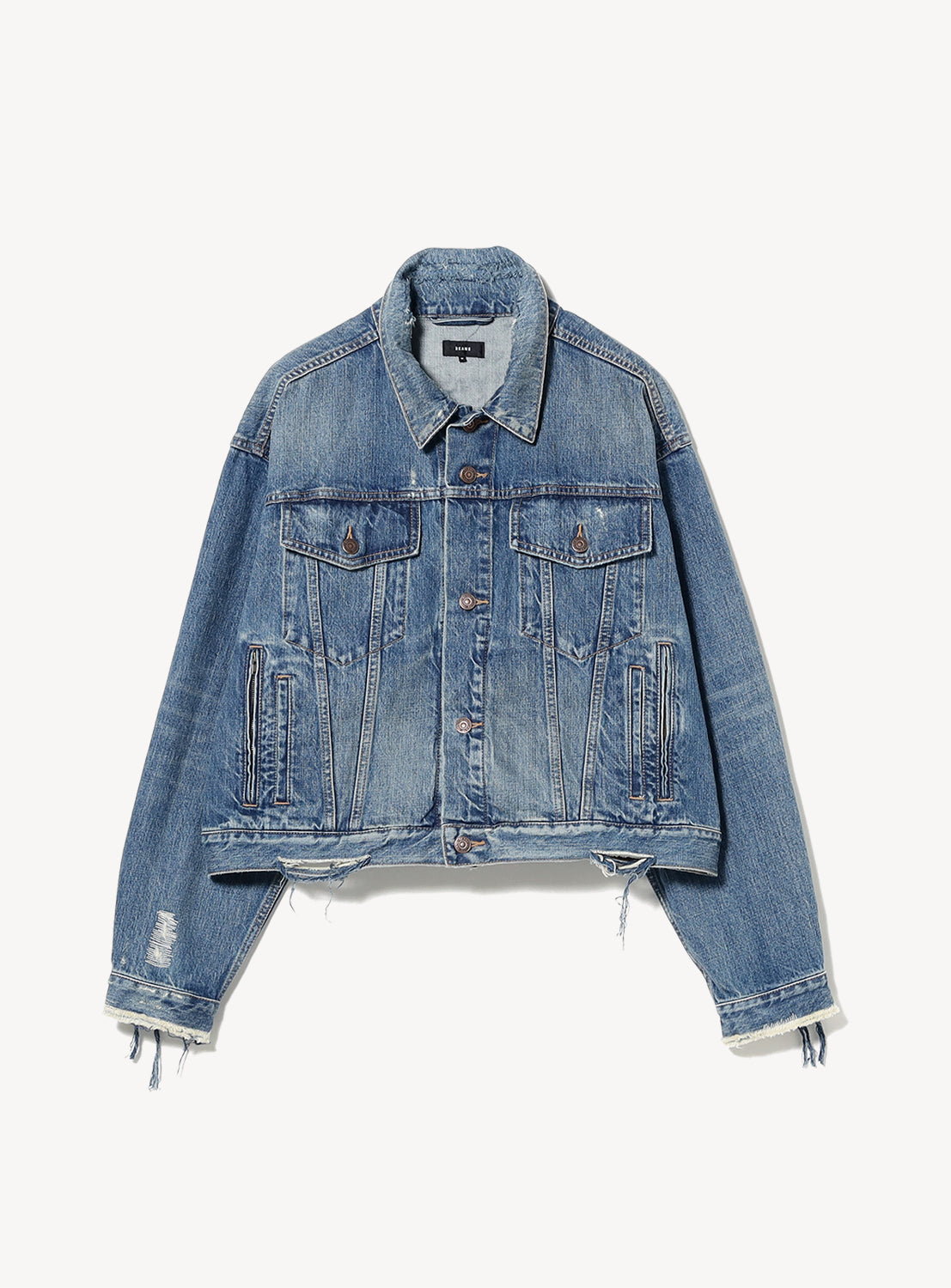 Damage Denim Jacket