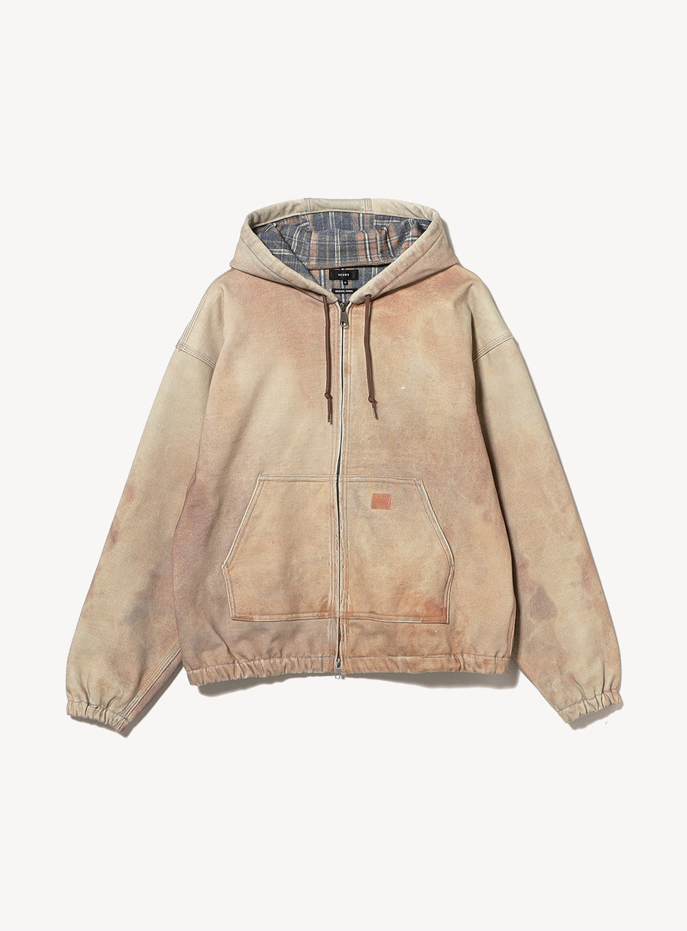 Mock Print Hoodie