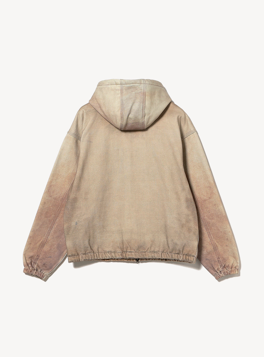 Mock Print Hoodie
