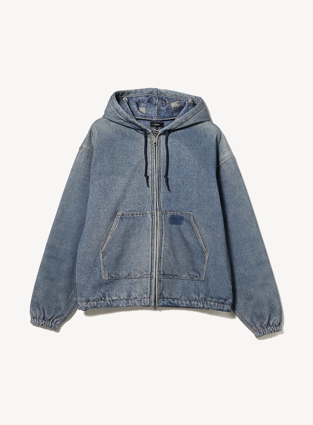 Mock Print Hoodie