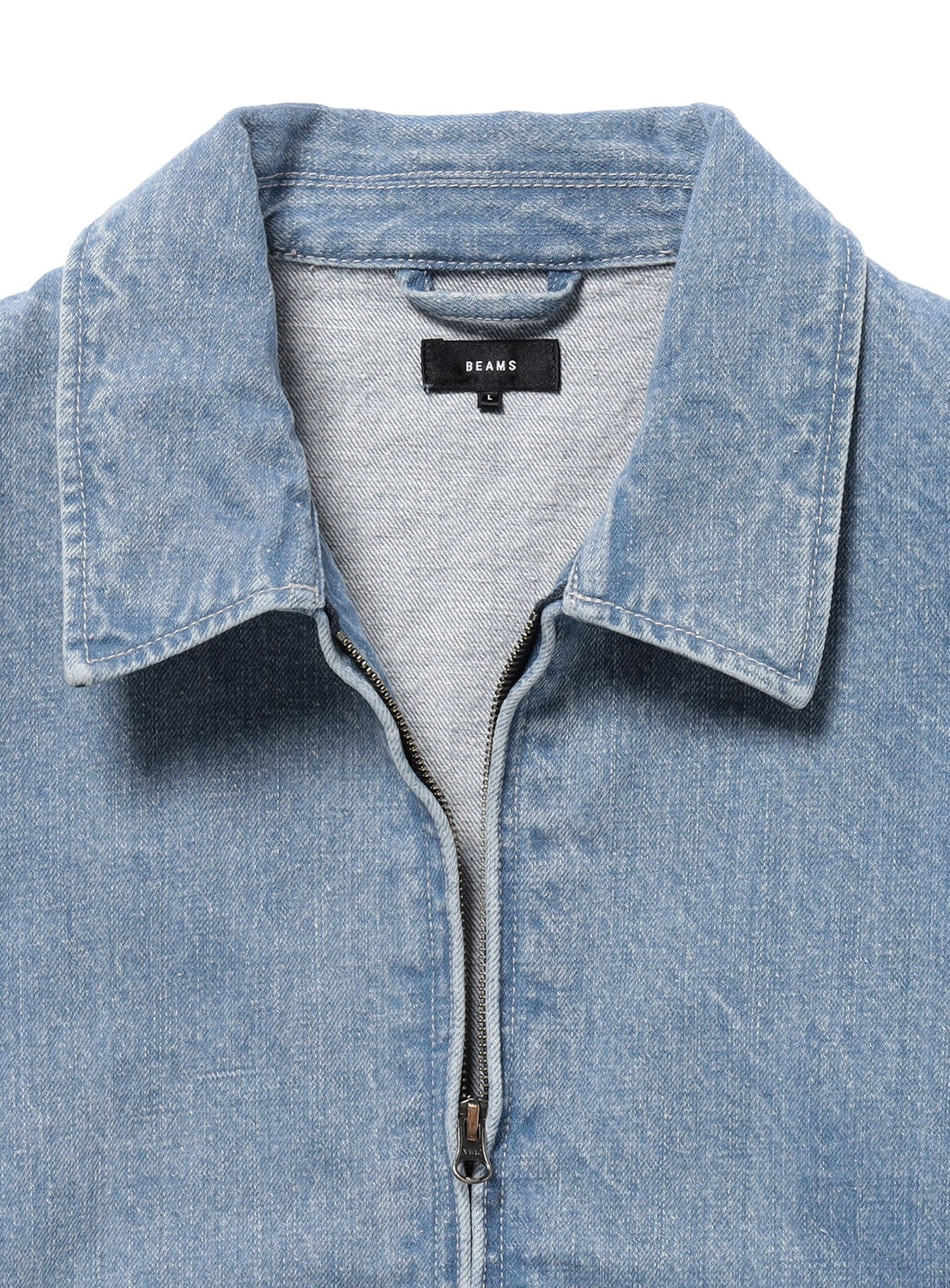 Nep Denim Zip Blouson