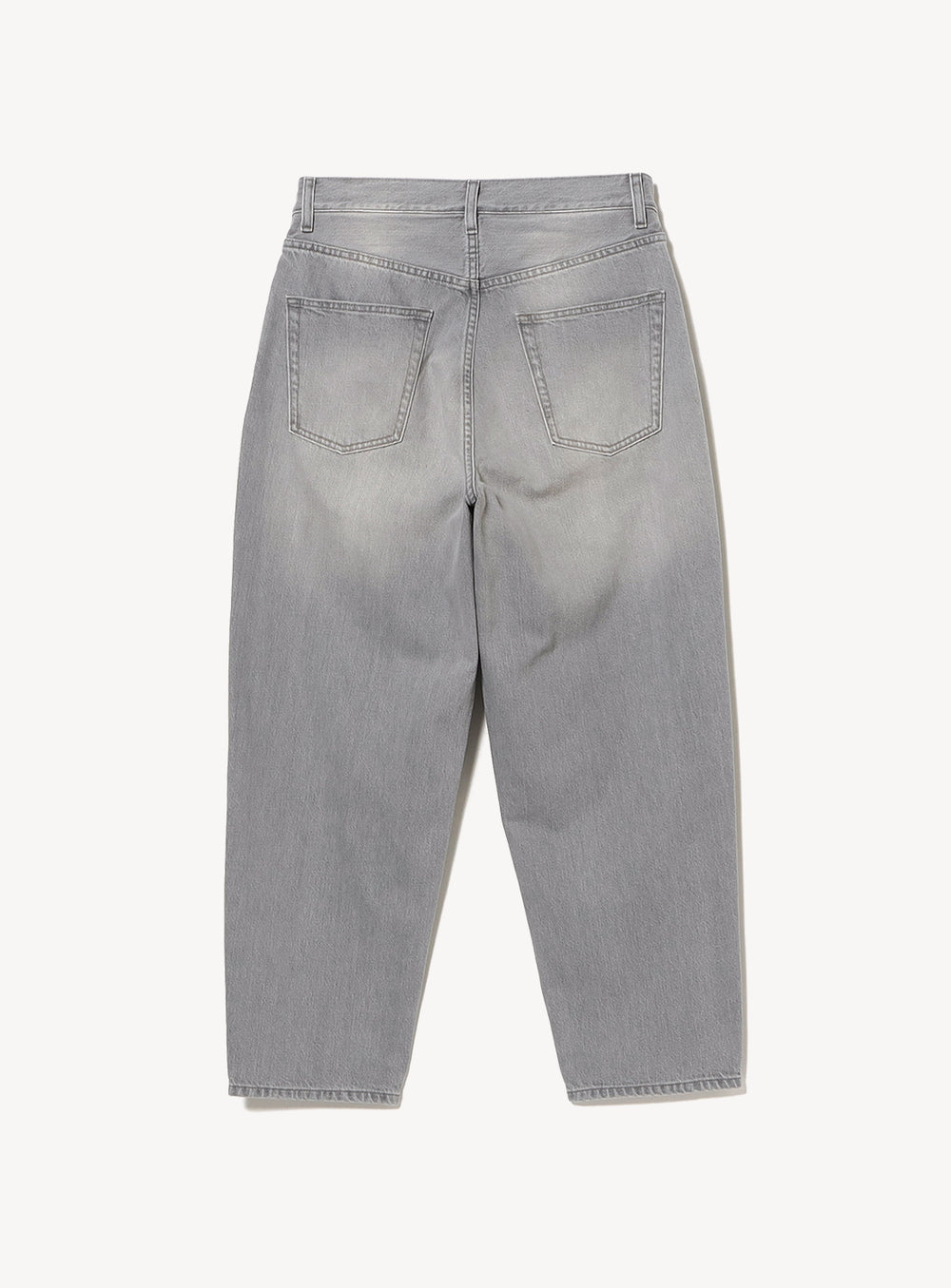 Wide Tapered Denim Pants