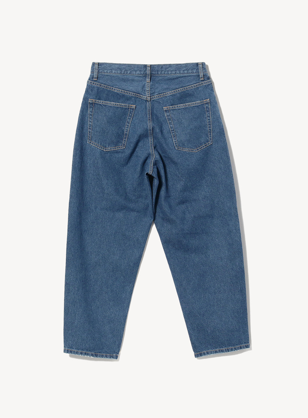 Wide Tapered Denim Pants