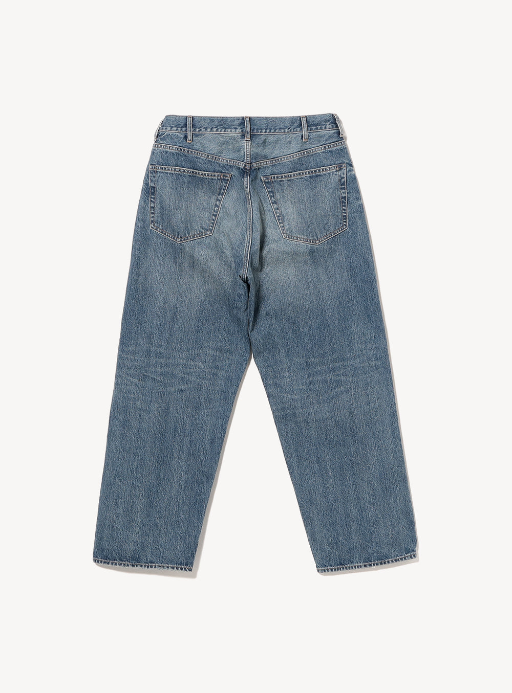 5 Pockets Damage Denim Pants