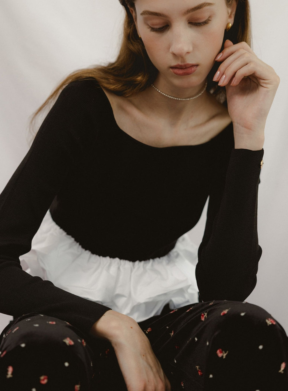 BEAMS SALON / 2WAY Puffy Knit