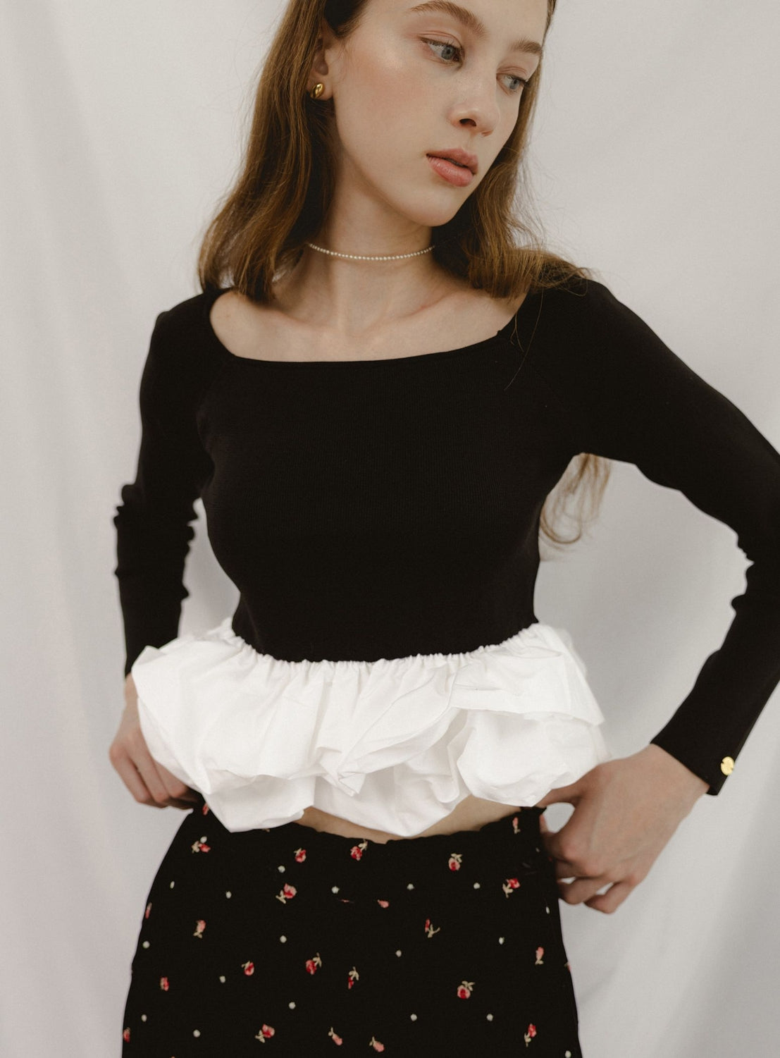 BEAMS SALON / 2WAY Puffy Knit