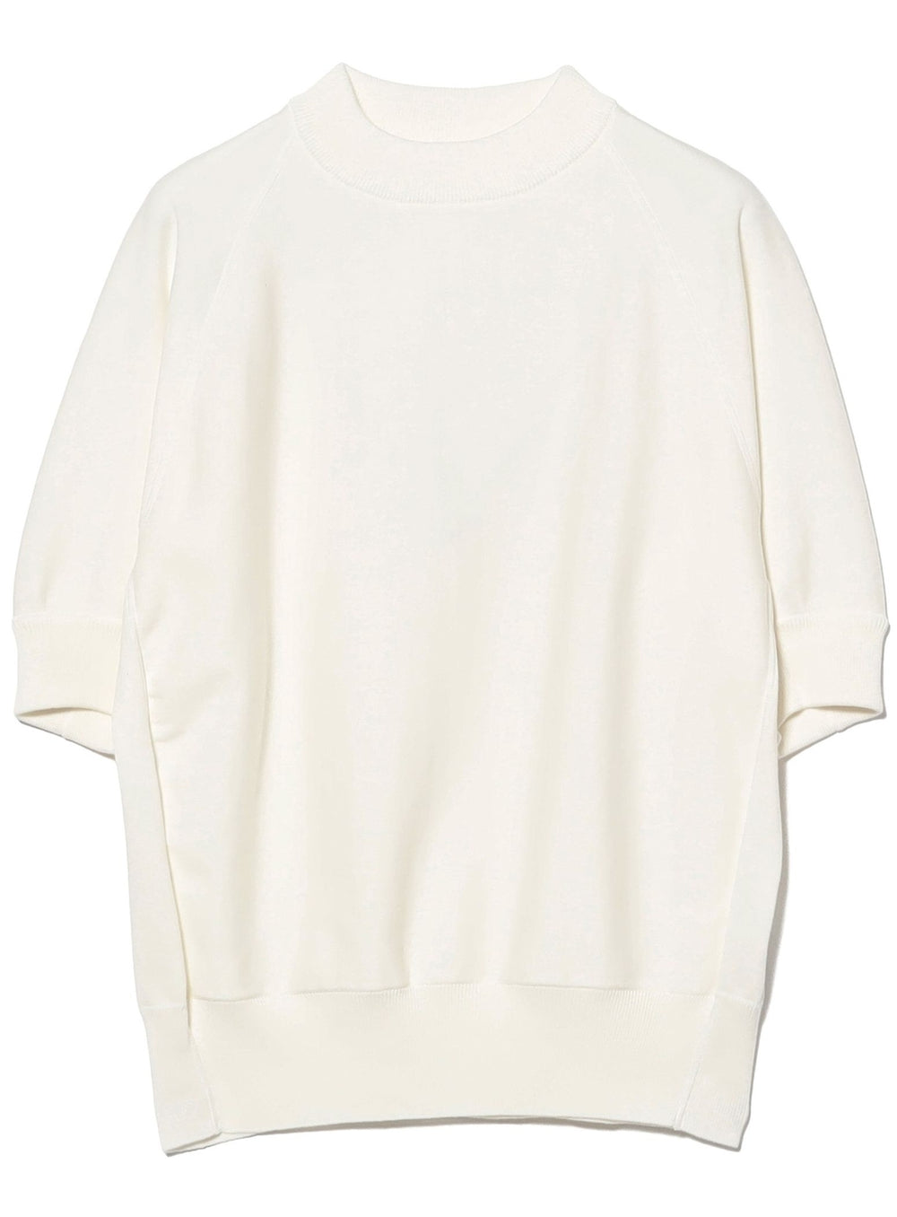 AK+1 / Mock Neck Half-Sleeve Sweatshirt