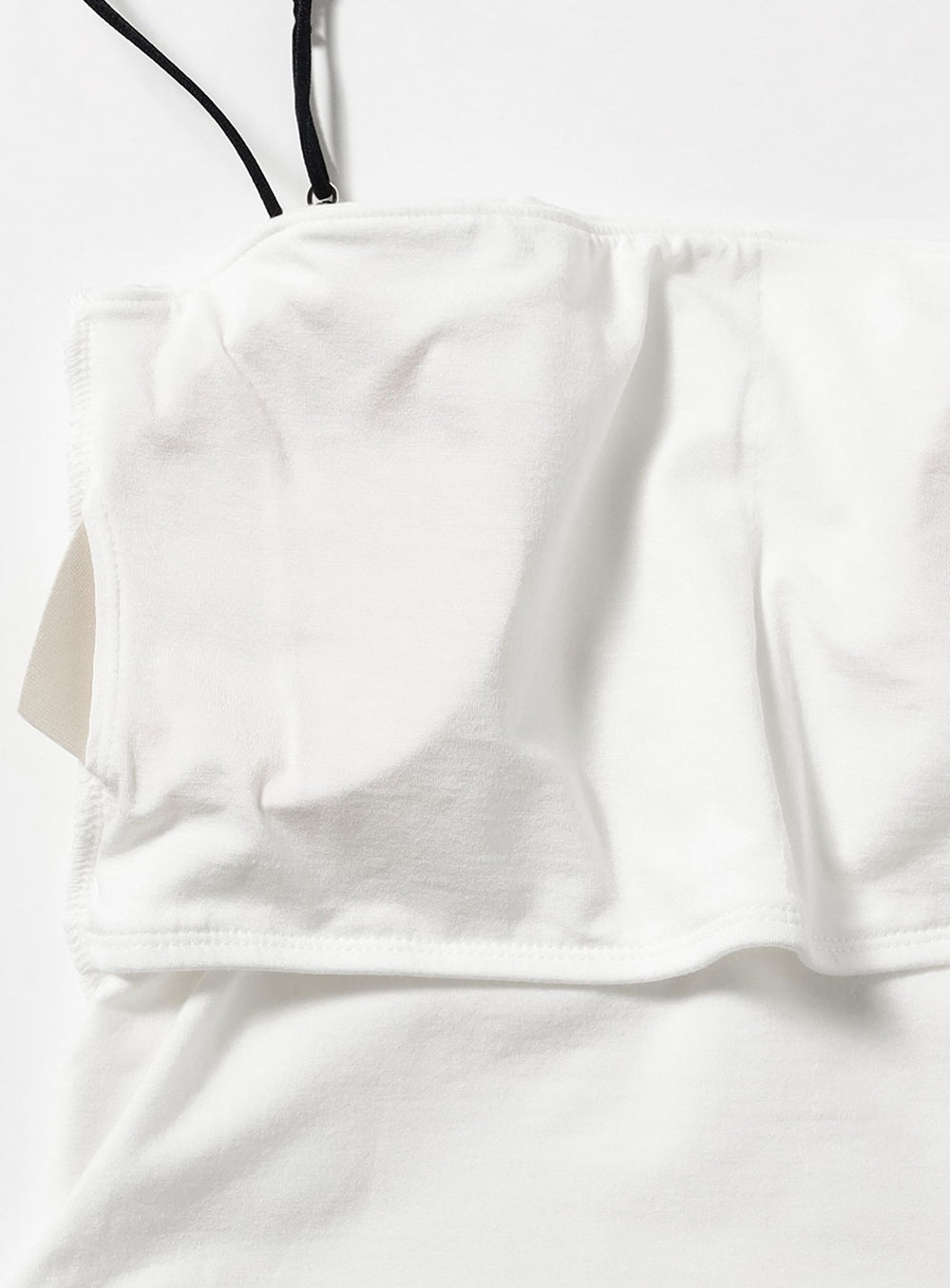 เสื้อสายเดี่ยวมีบราในตัว ผ้าเรยอนเจอร์ซีย์