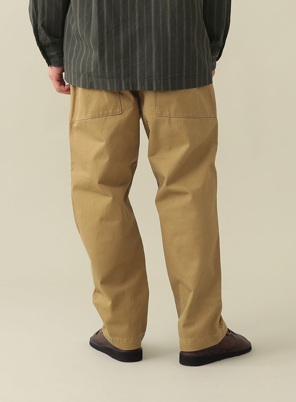 Minimalist Salathe Herringbone Pants