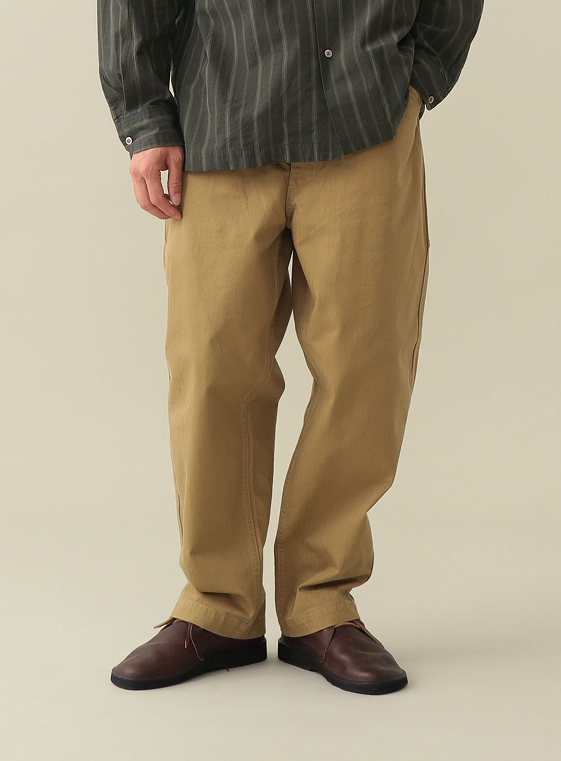 Minimalist Salathe Herringbone Pants