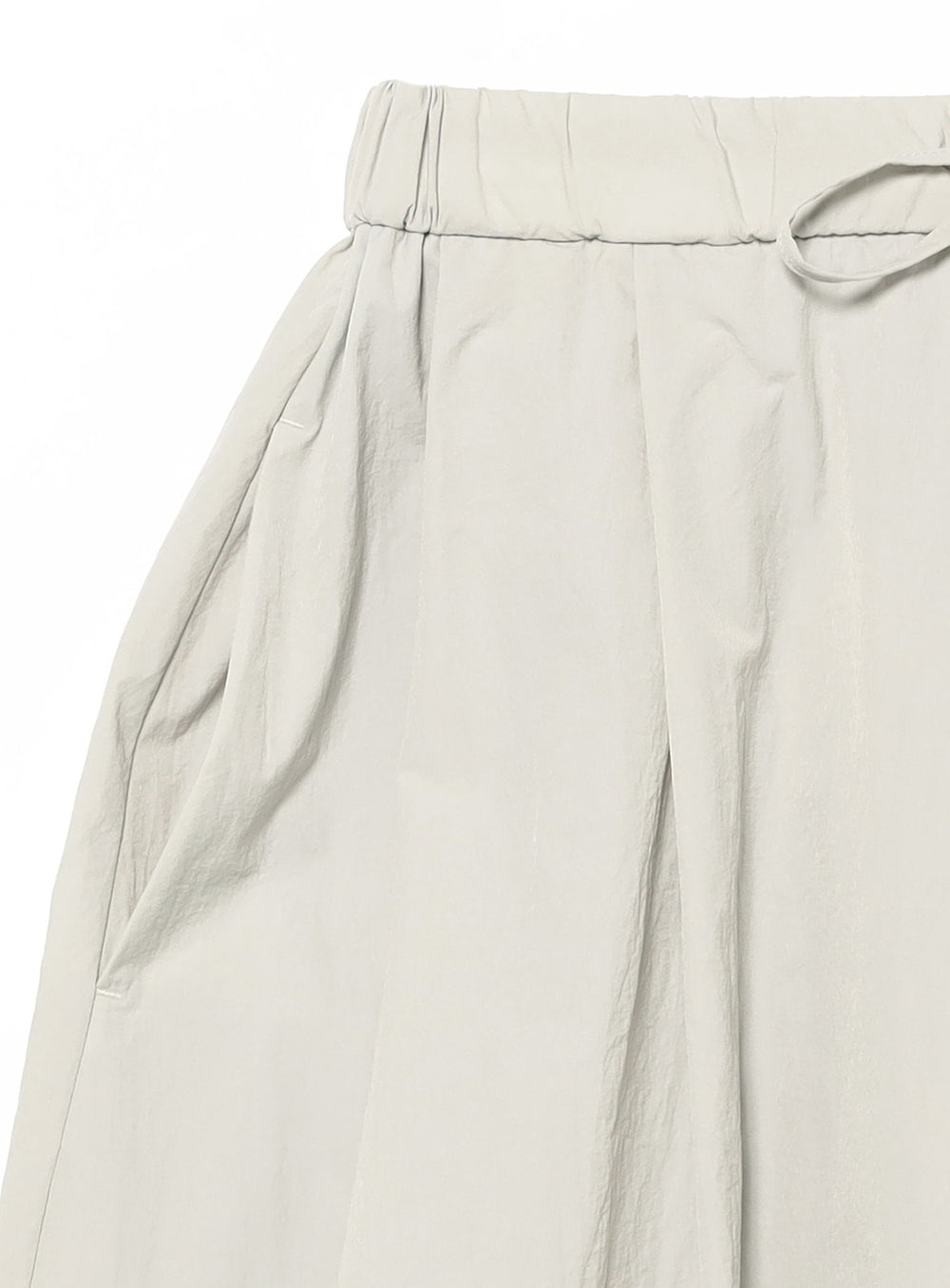 Nylon Drawstring Taffeta Skirt