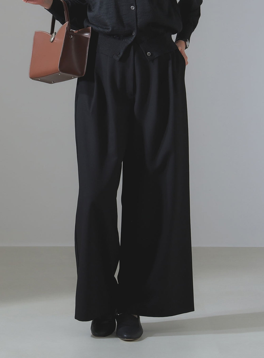 Poplin Two-Tuck Pants