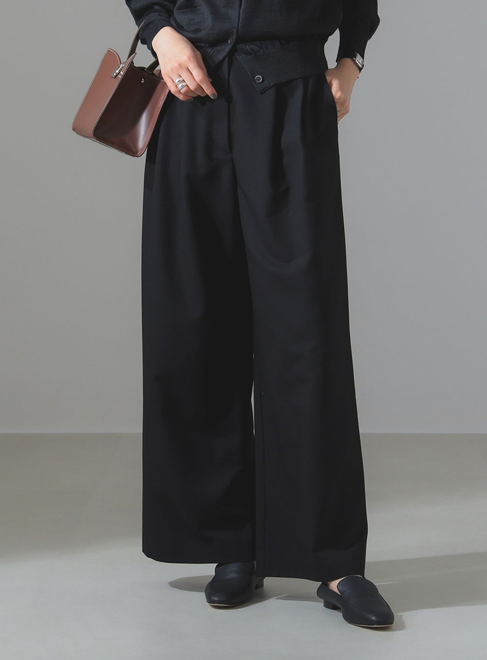 Poplin Two-Tuck Pants