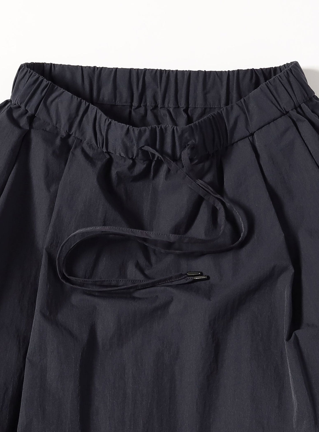 Nylon Drawstring Taffeta Skirt