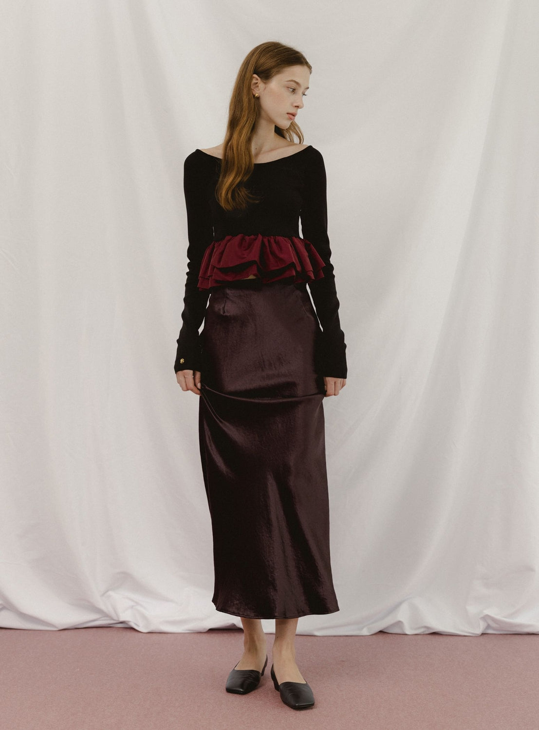 BEAMS SALON / เสื้อถักพัฟฟี่ 2WAY