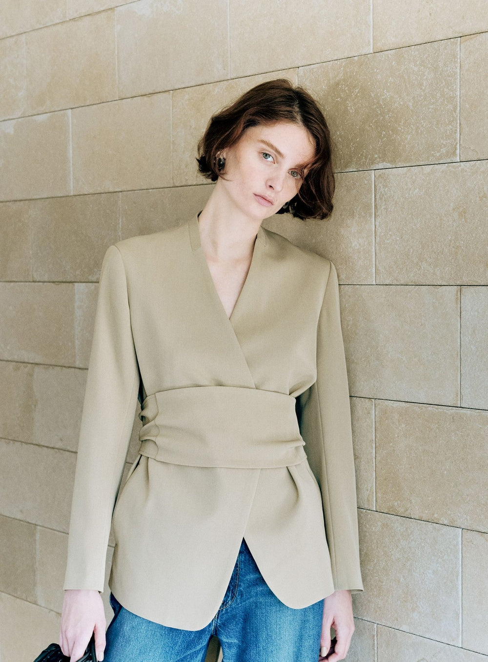 Dry Kersey Belted Jacket