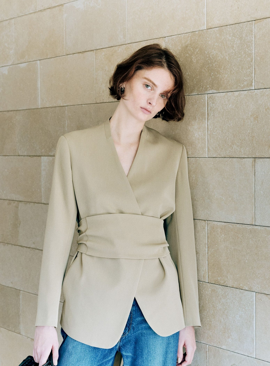 Dry Kersey Belted Jacket