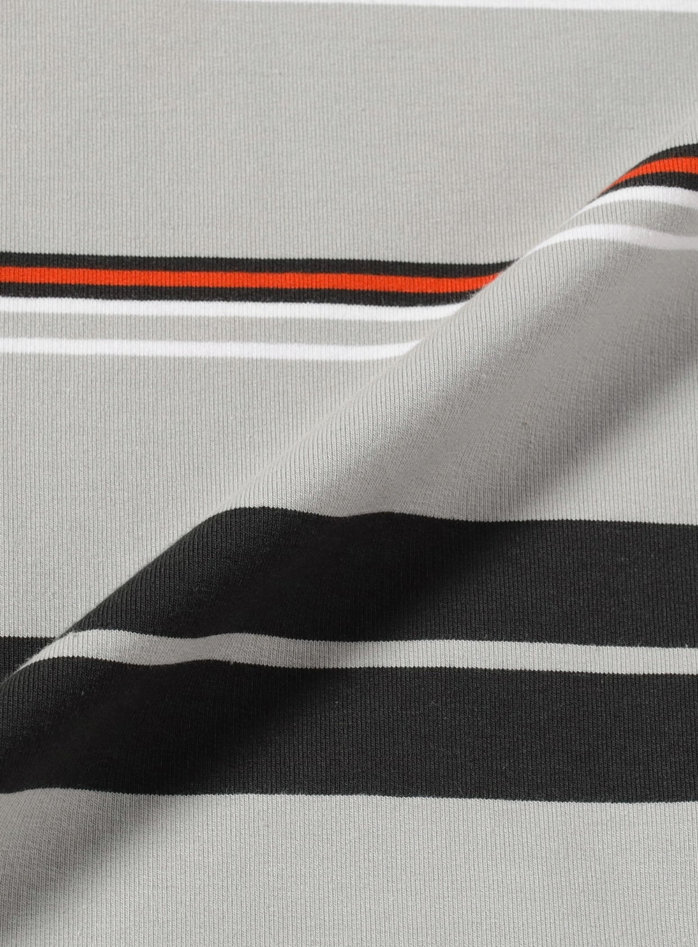 Multi-Stripe Crew Neck Wide Fit Sweatshirt