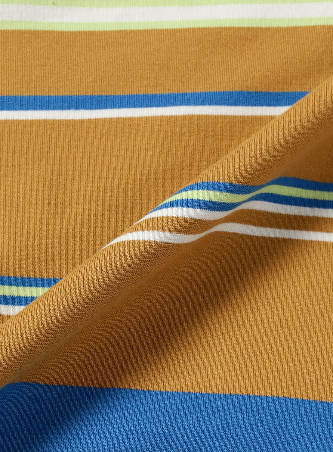 Multi-Stripe Crew Neck Wide Fit Sweatshirt