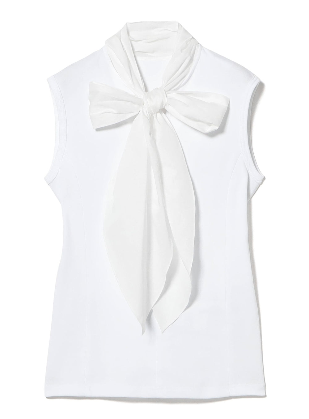 AK+1 / Cotton Ribbon Sleeveless Top