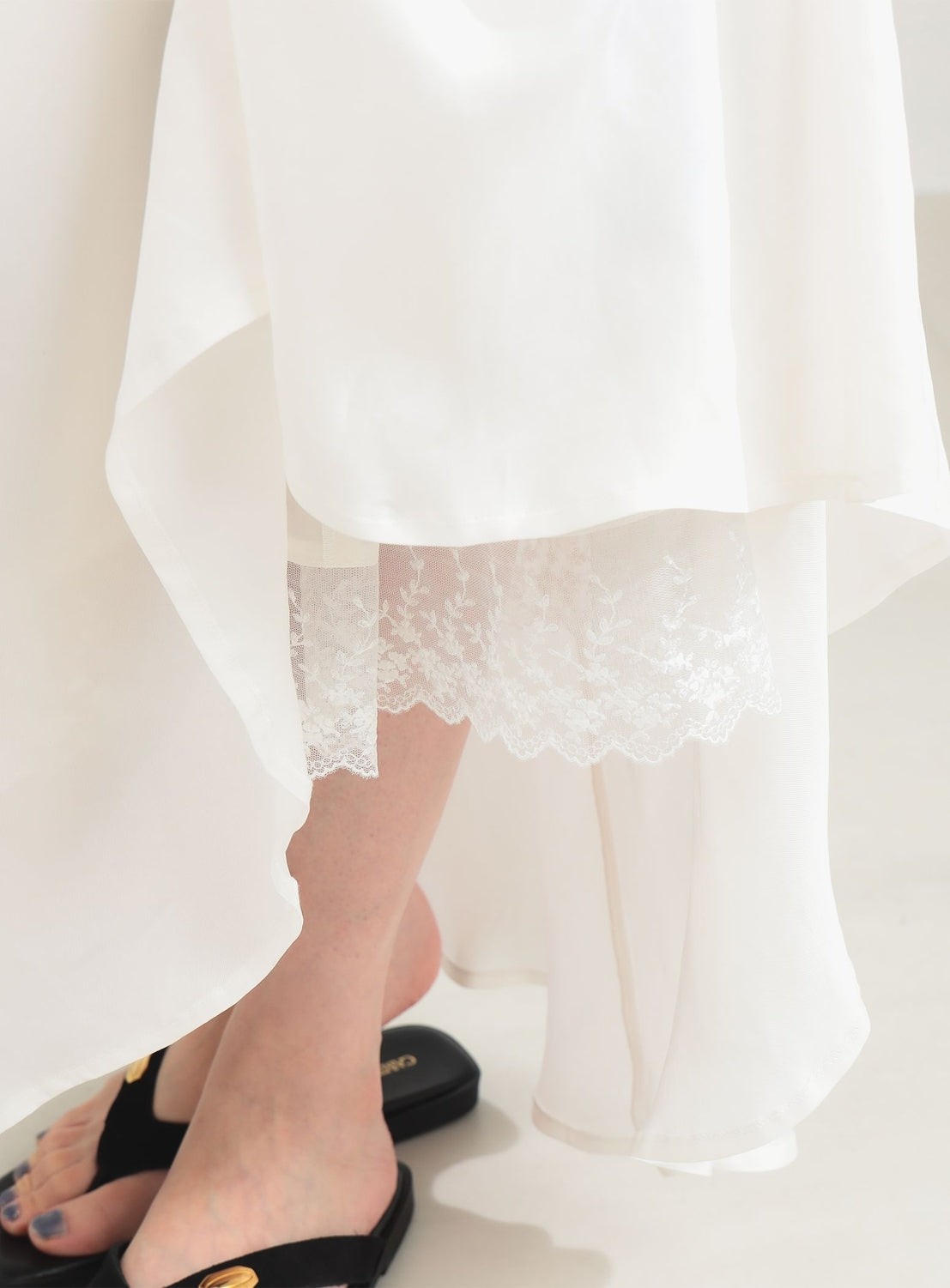 Fibrillated Flare Skirt
