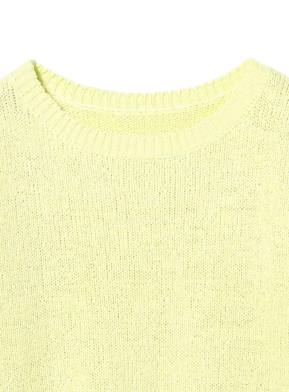 Cotton Low-Gauge Long Sleeve Pullover