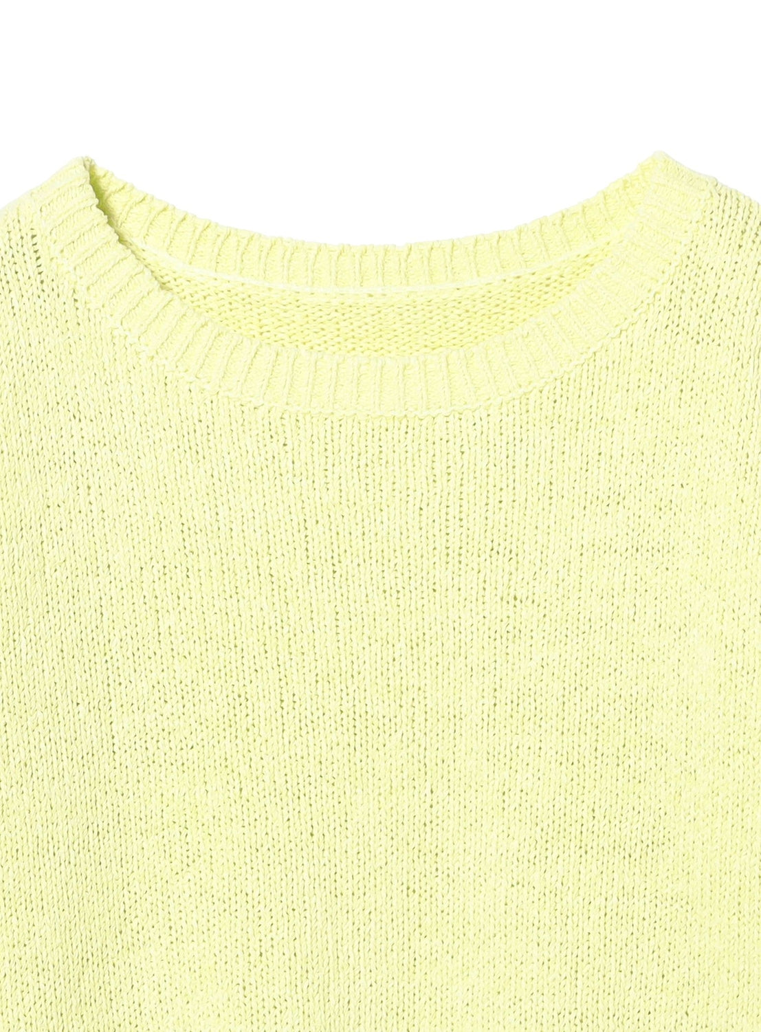 Cotton Low-Gauge Long Sleeve Pullover