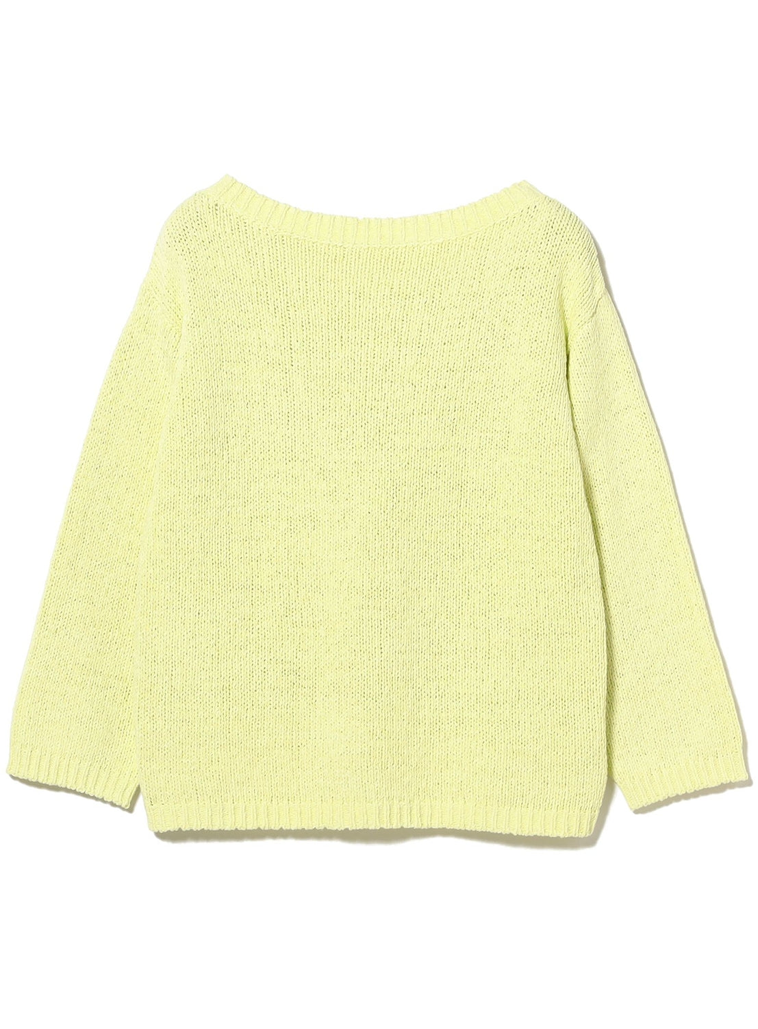Cotton Low-Gauge Long Sleeve Pullover