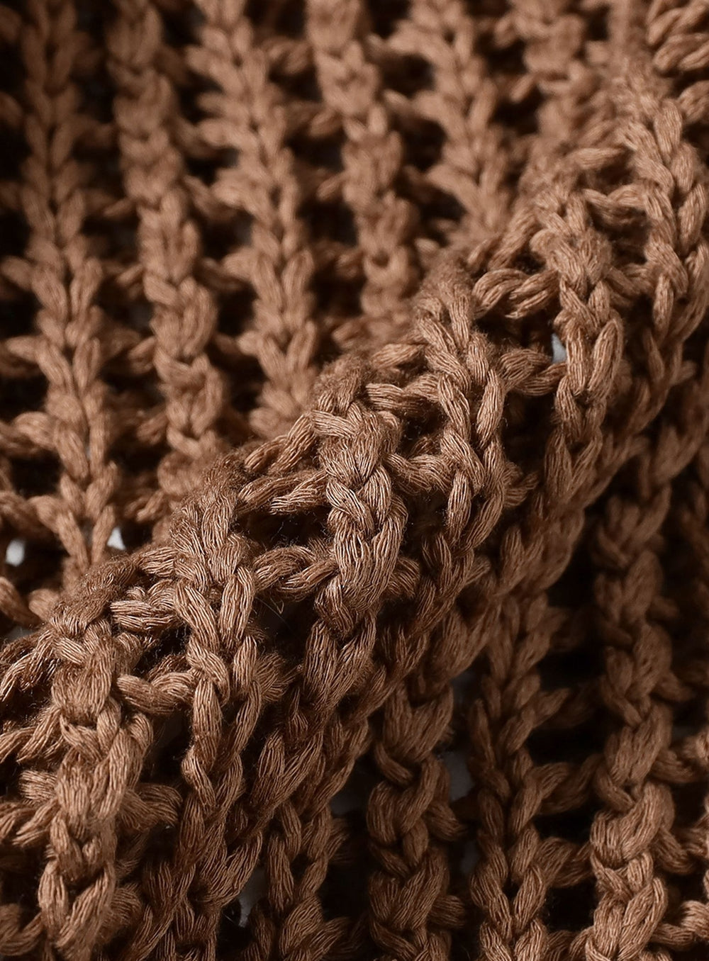 3-Gauge Cotton Mesh Cardigan