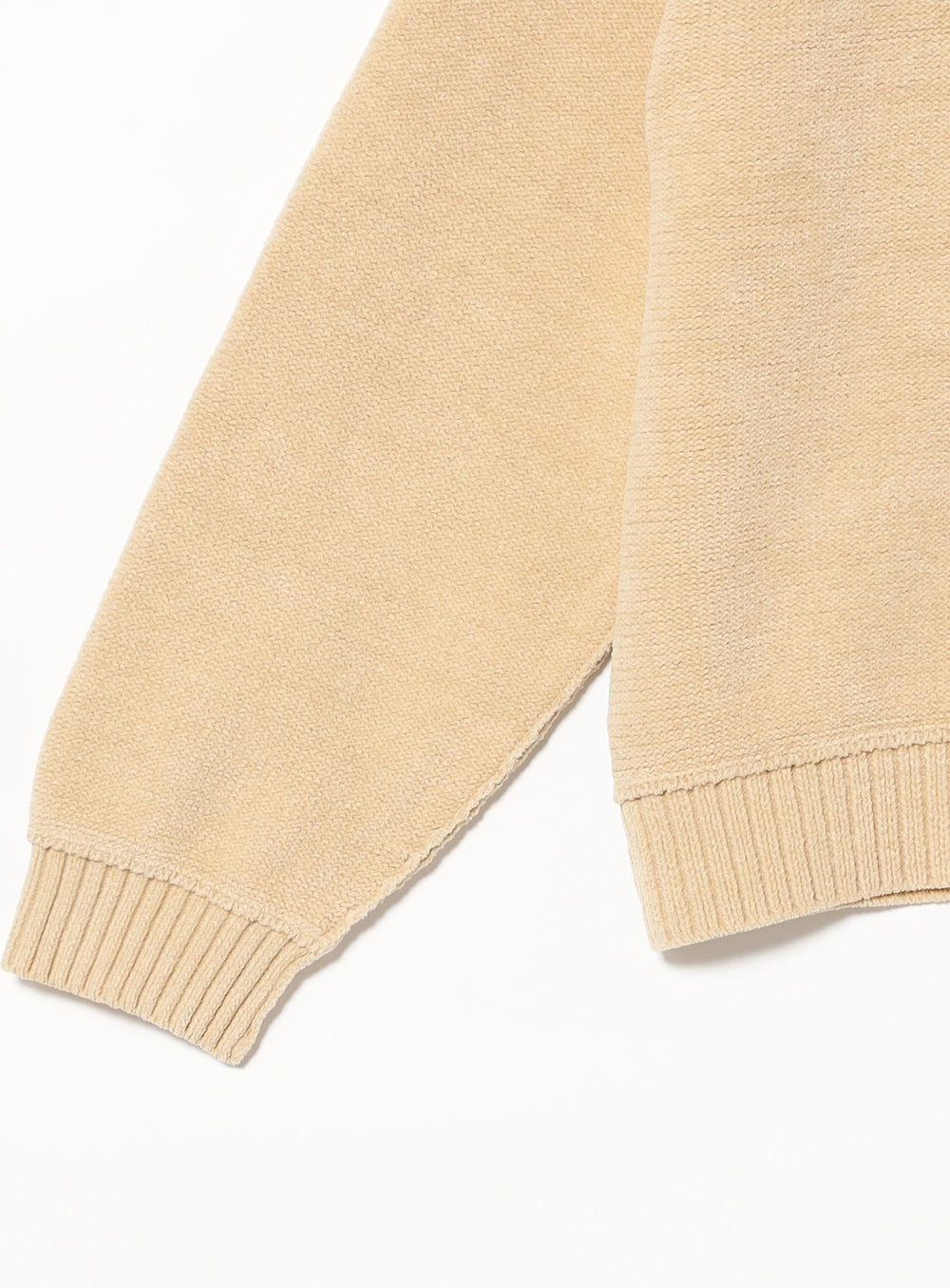 7-Gauge Faded Crew Neck Knit