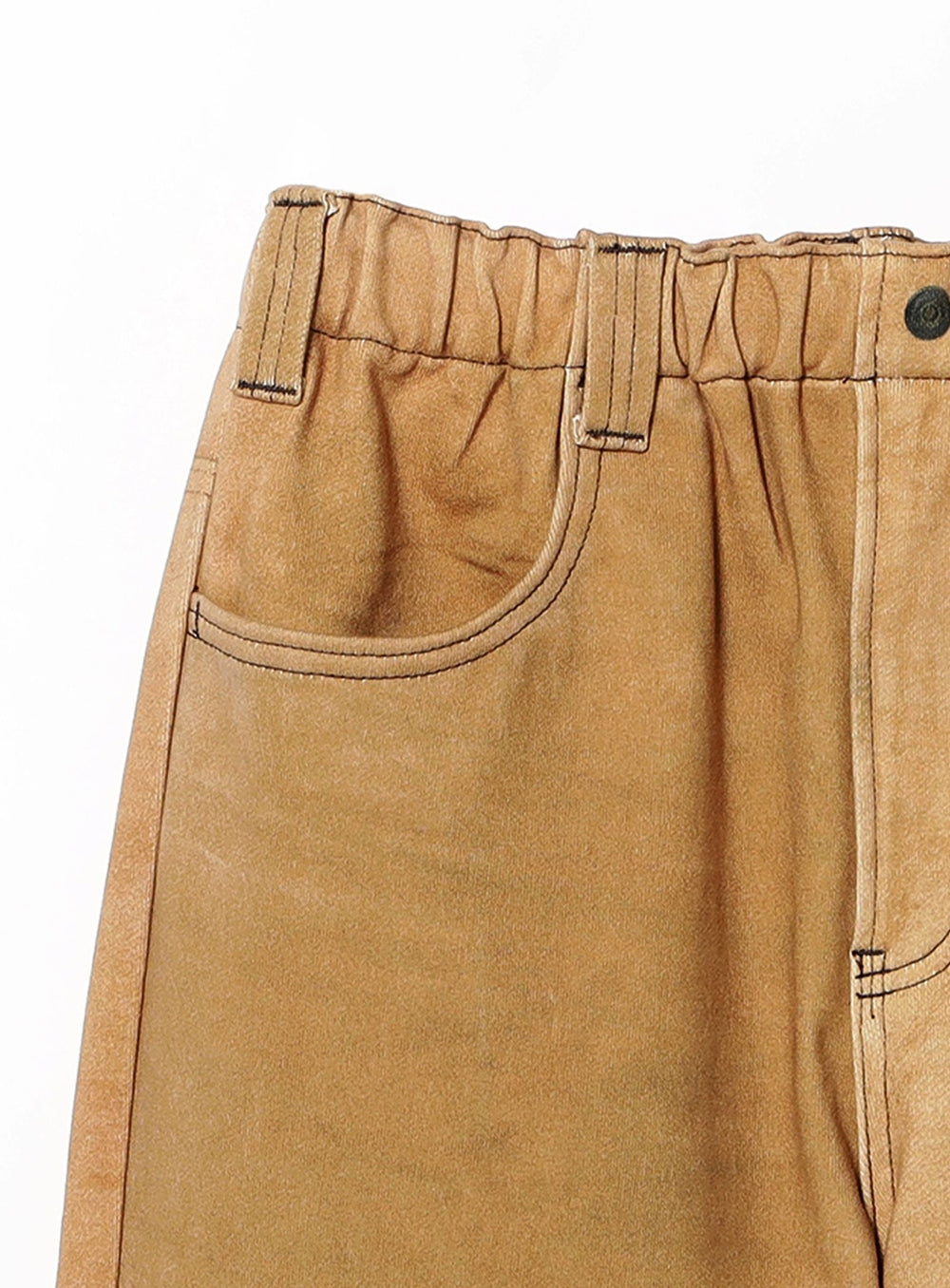Mock Print Easy Pants