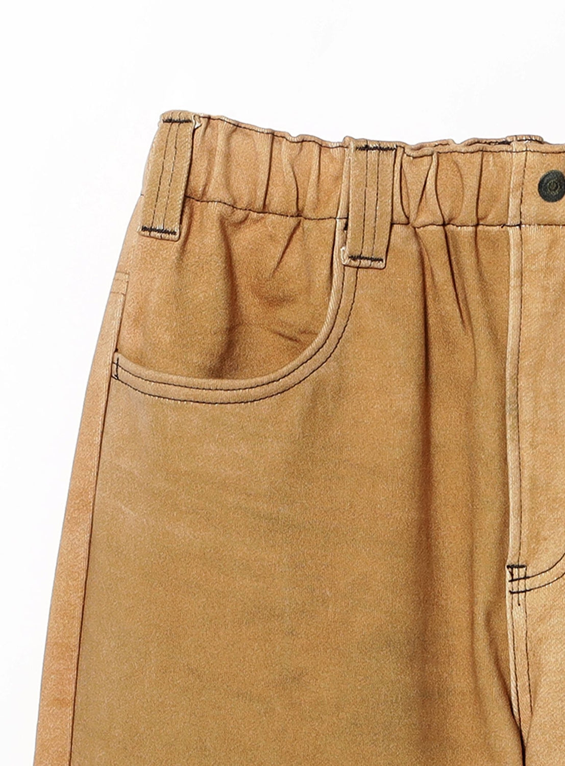 Mock Print Easy Pants