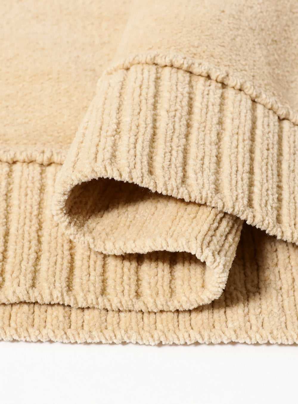 7-Gauge Faded Crew Neck Knit