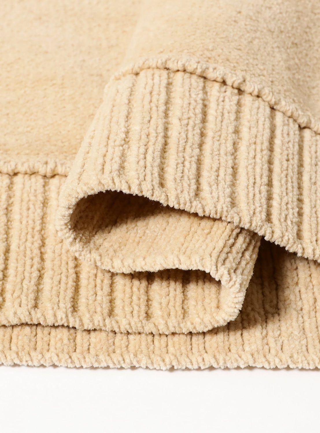 7-Gauge Faded Crew Neck Knit
