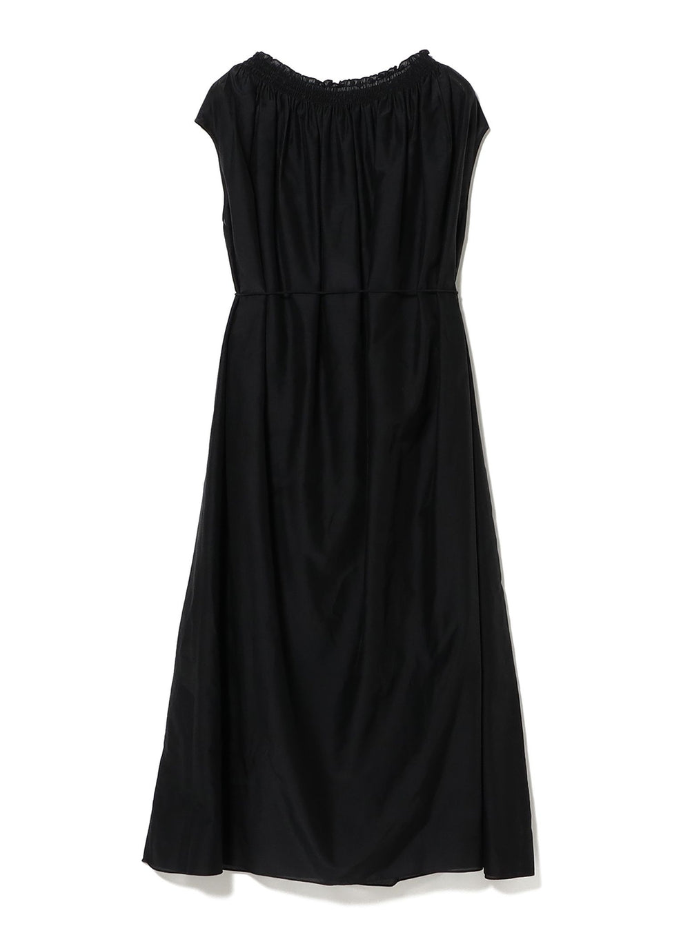 Cotton Silk Off-Shoulder Dress