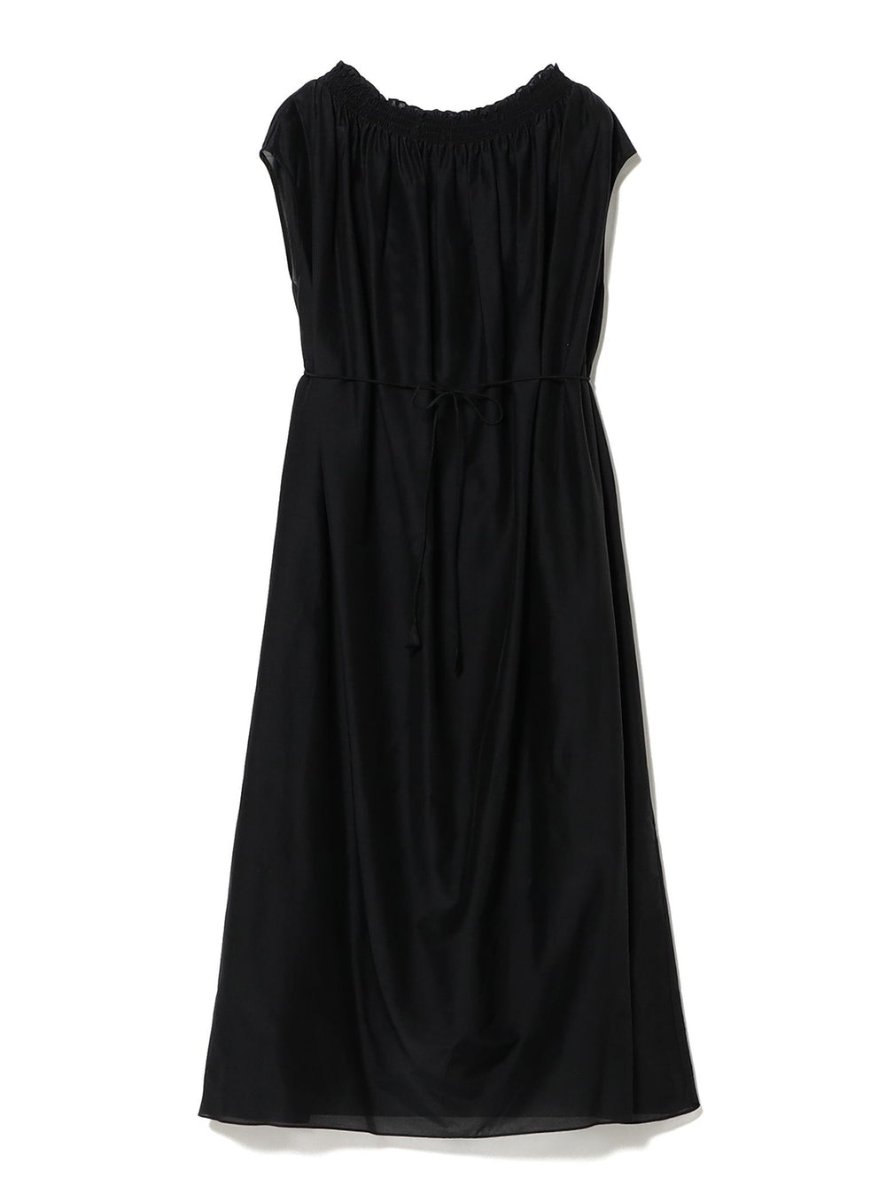 Cotton Silk Off-Shoulder Dress
