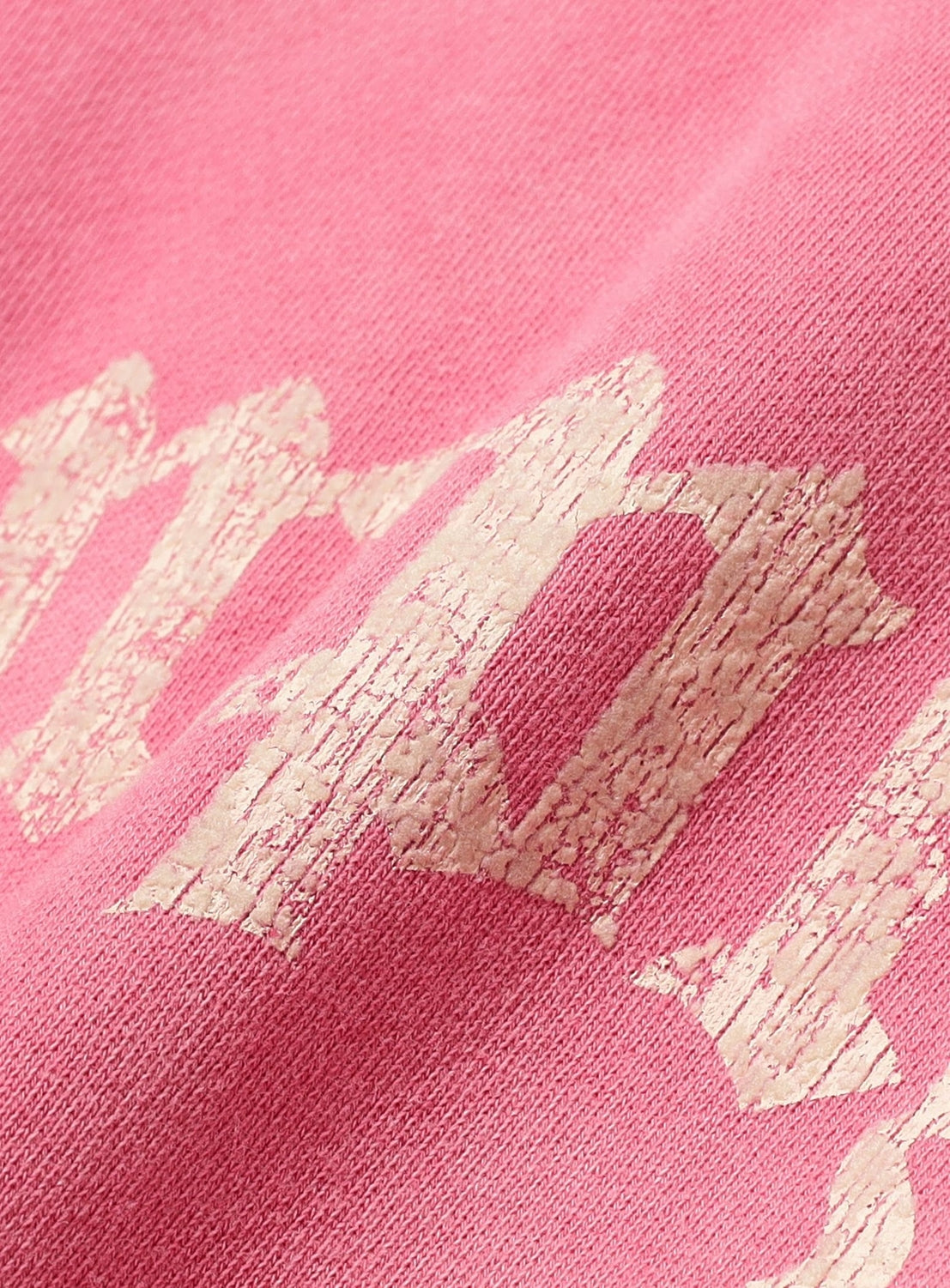 Fade Print Raglan Crew Neck