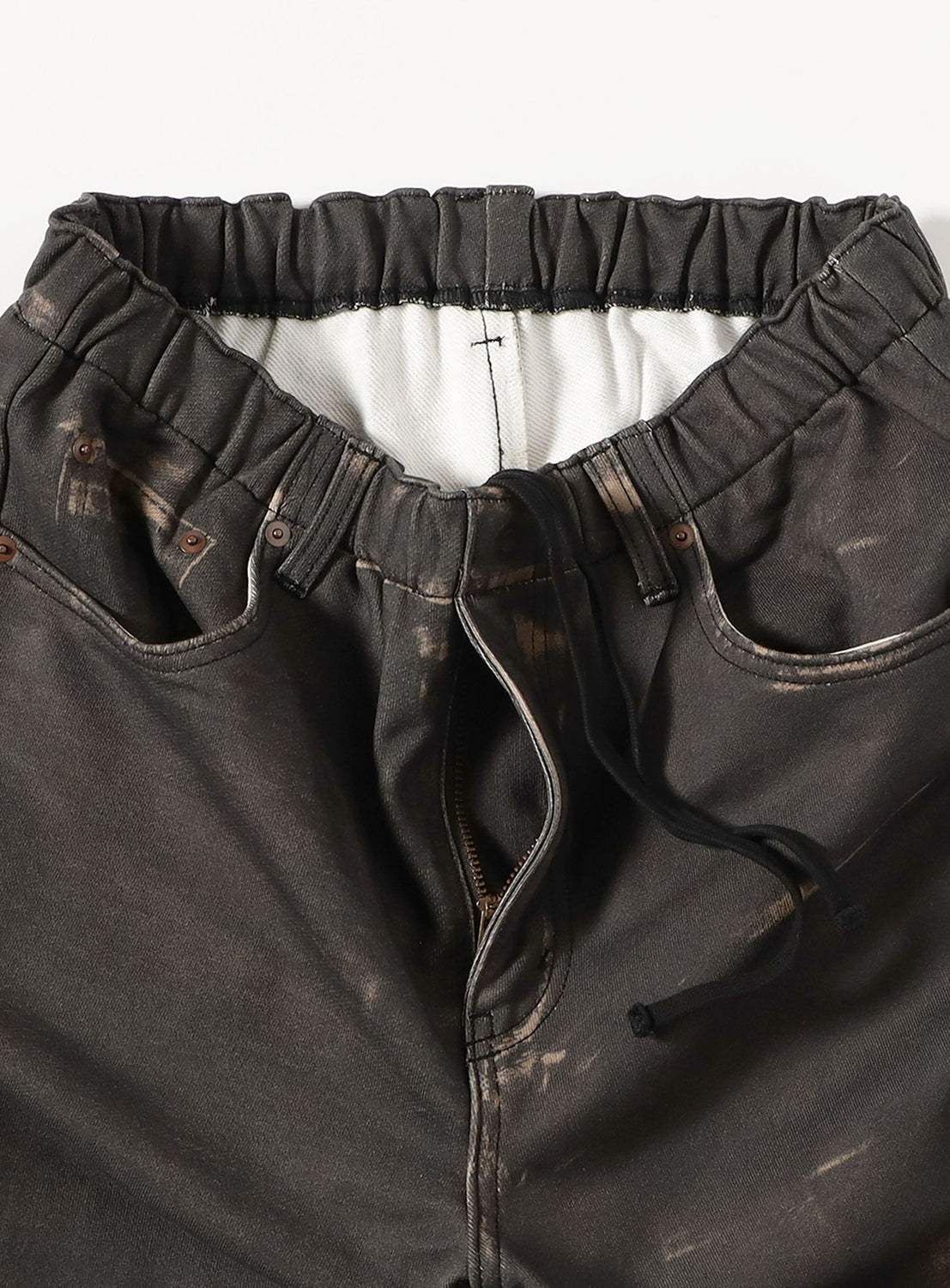 Mock Print Easy Pants