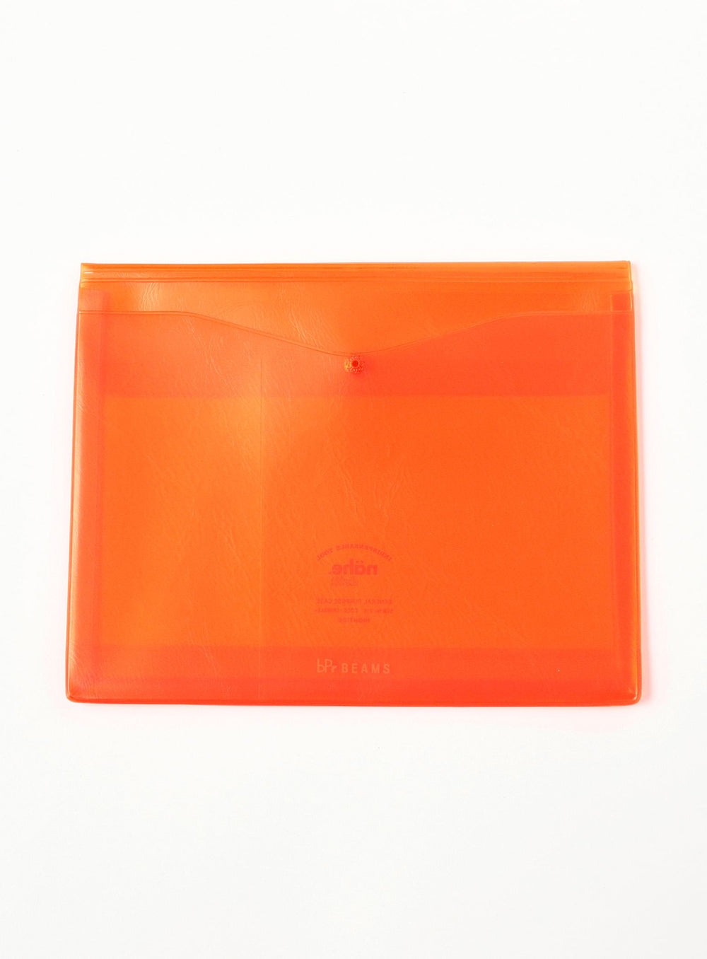 【รุ่นพิเศษ】nahe(R) / เจเนอรัล พอร์พัส เคส A5 สีส้มใส