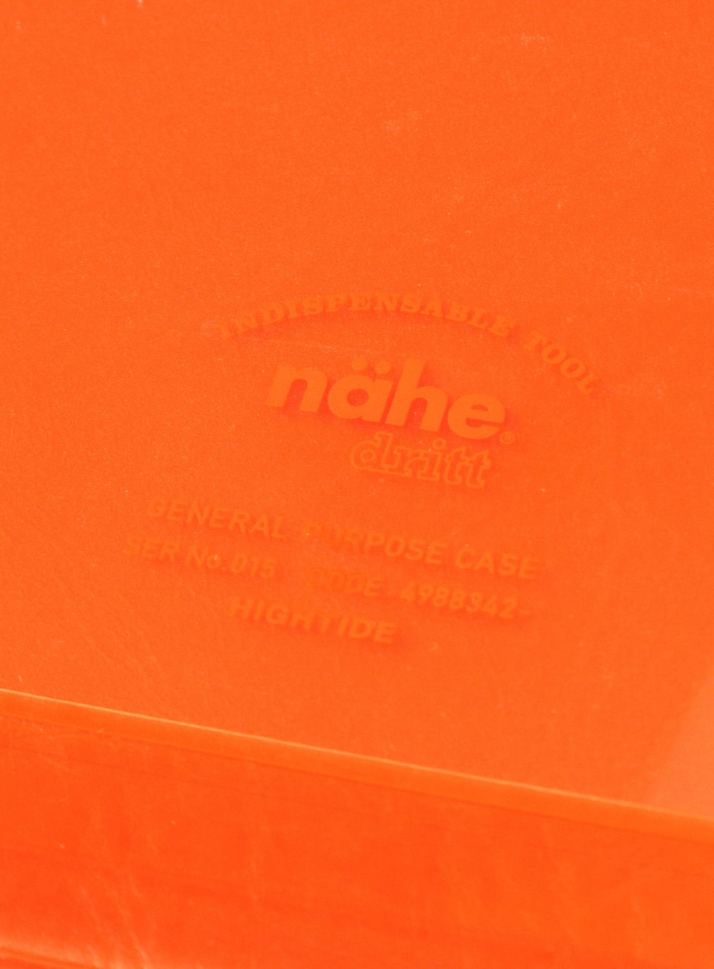 【รุ่นพิเศษ】nahe(R) / เจเนอรัล พอร์พัส เคส A5 สีส้มใส